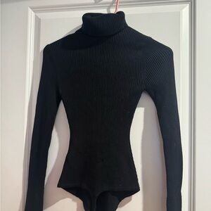 Abercrombie & Fitch Black Bodysuit Size XS
